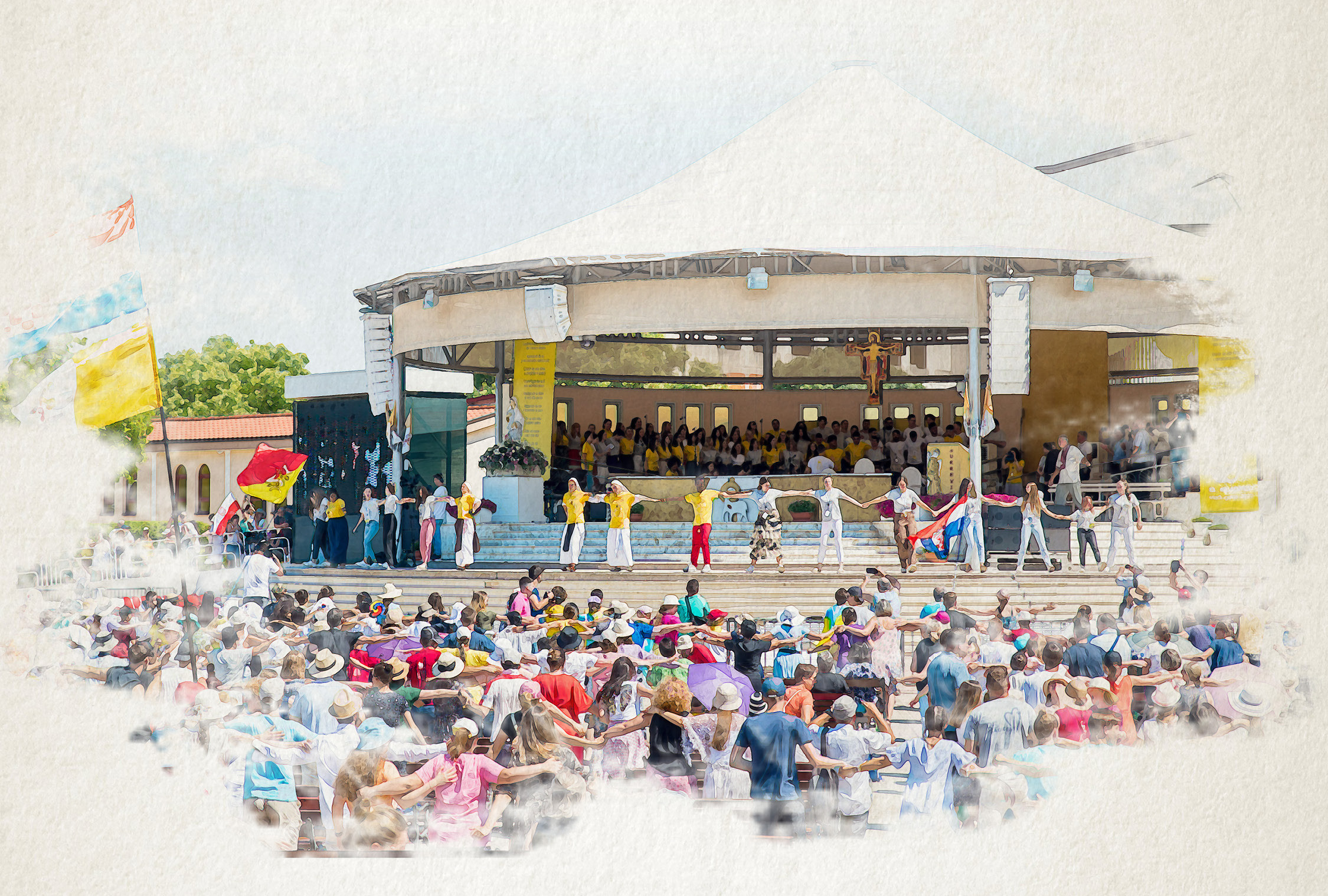 Scopri di più sull'articolo Programma del 34o Festival dei Giovani a Medjugorje